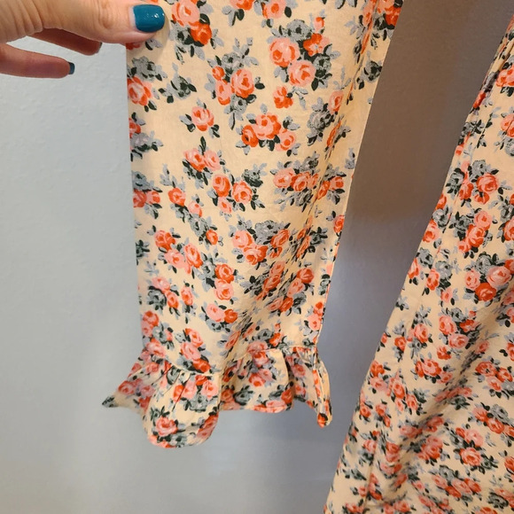 Batsheva x Laura Ashley Crosby Rose Floral Mini Dress - Picture 6 of 10